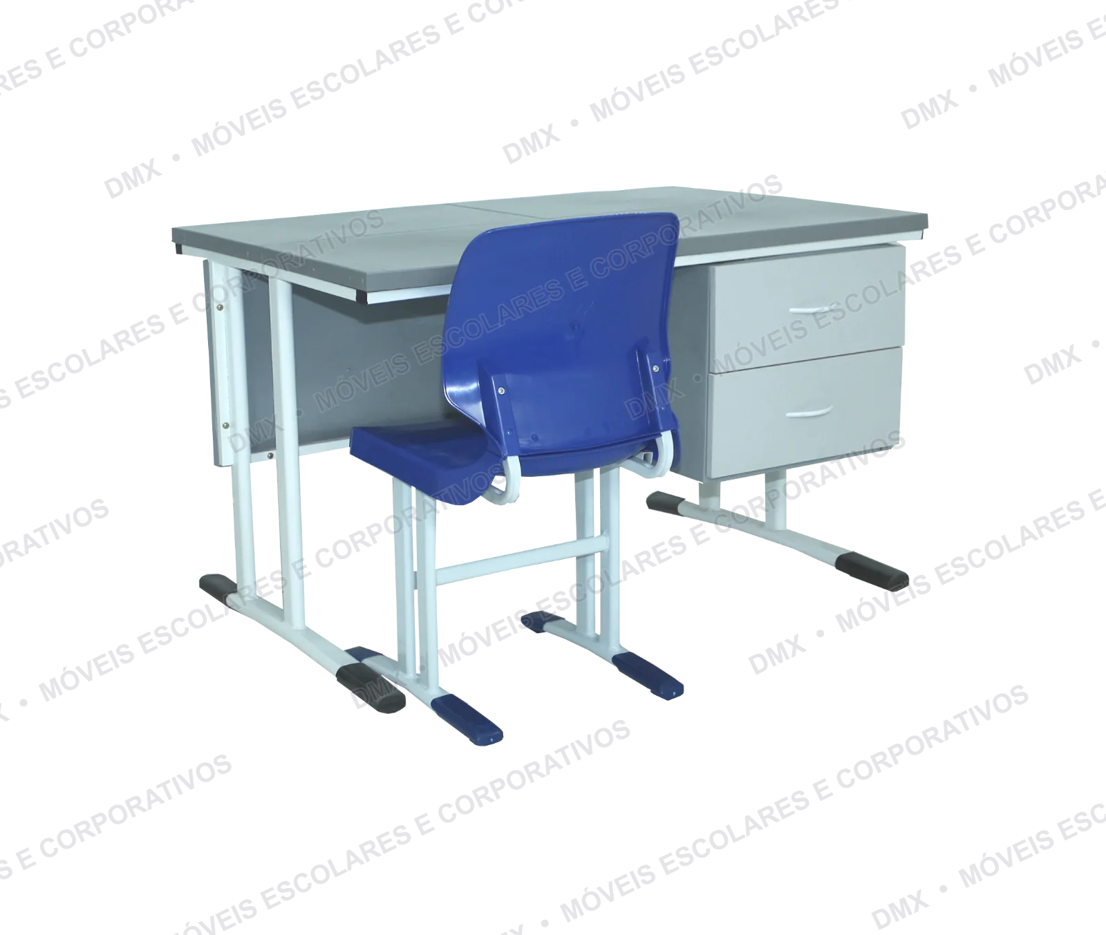 Conjunto Professor 1000x600mm Com Gaveteiro