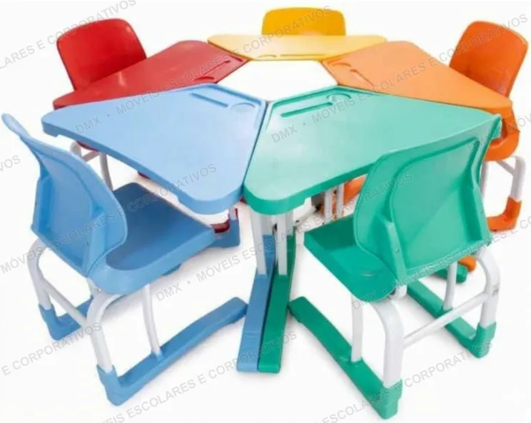 Conjunto Pentágono Infantil